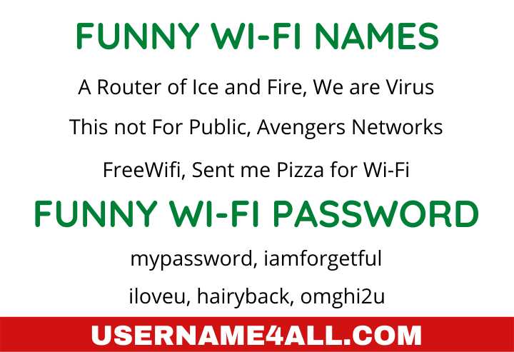 200+ List of Funny WiFi Names and Passwords To Freak Out Neighbors