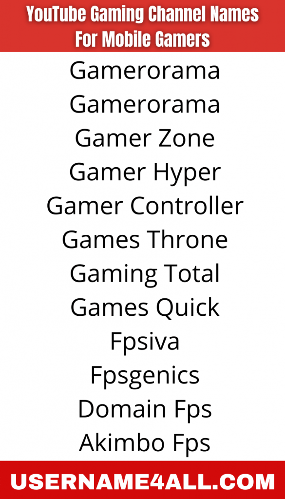 Best Method To Choose gaming Channel Name 2022🔥💯