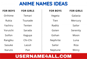 Cute Anime Girl Names For Roblox gambar ke 10