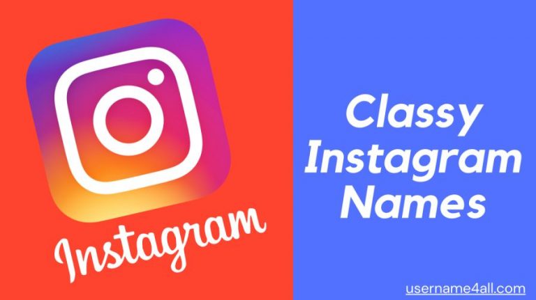 [Top 200+] Classy Instagram Names That aren't taken By Others