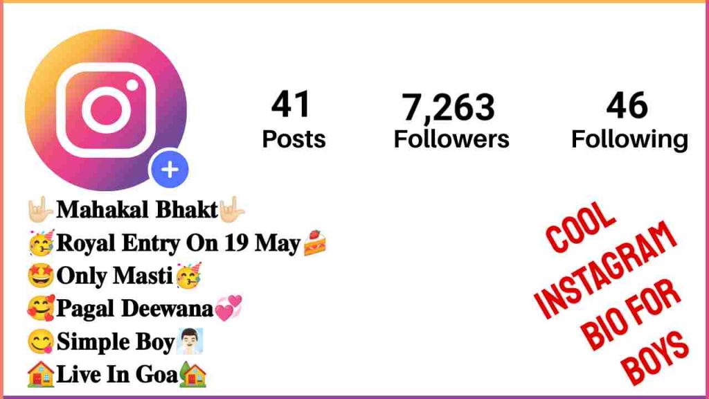 [1200+] Stylish, Funny & Attitude Instagram Bio For Boys 2024