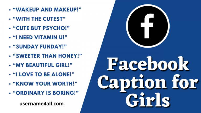 【200 Best】 Beautiful And Stylish Facebook Caption For Girls 8312