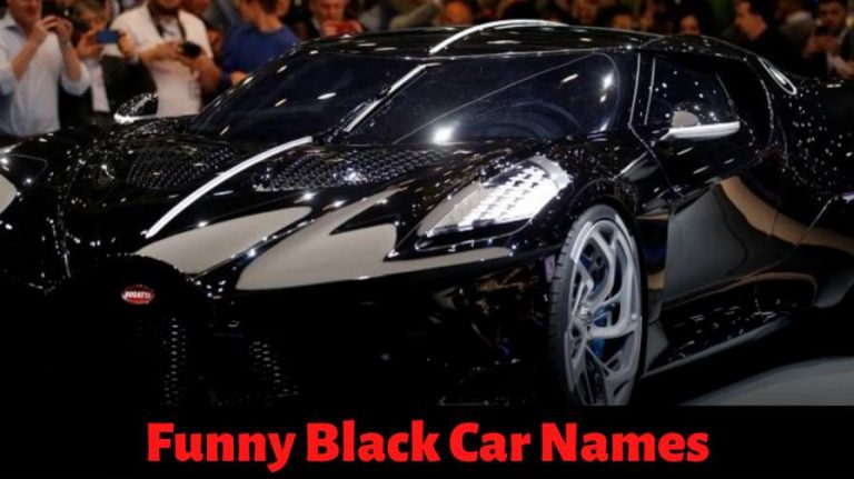 Cute Name For A Black Car