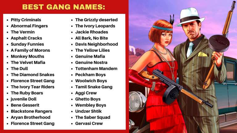female gangster names