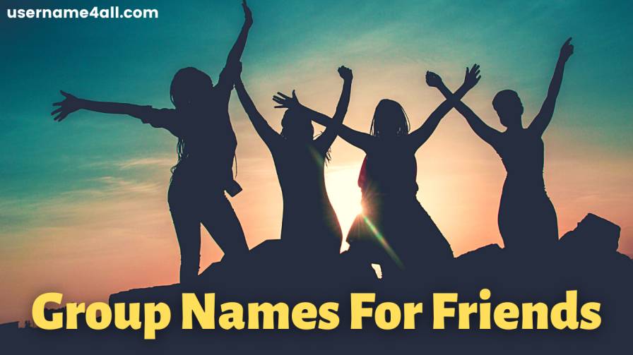 Group Names For Friends