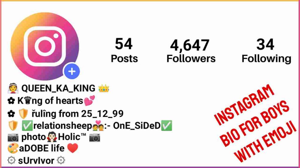 [1200+] Stylish, Funny & Attitude Instagram Bio For Boys 2024