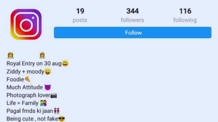 Instagram Bio For Girls Simple Ideas