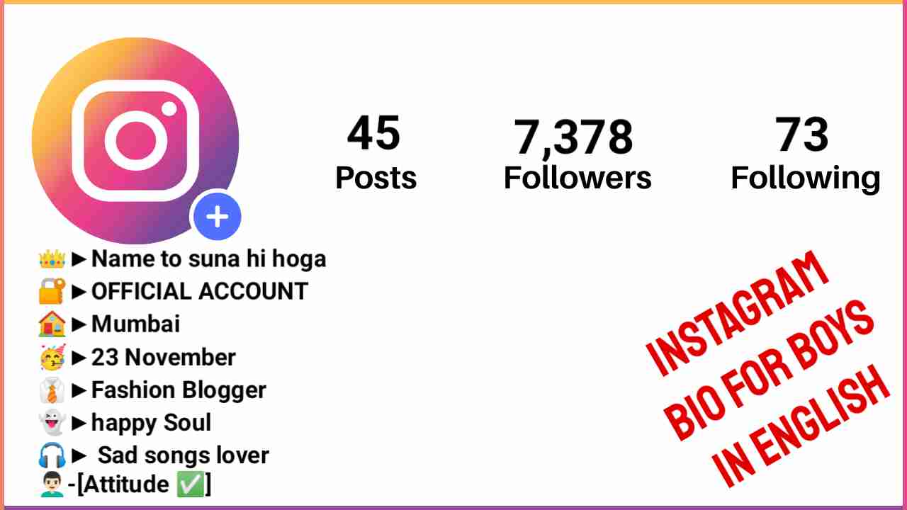 [1200+] Stylish, Funny & Attitude Instagram Bio For Boys 2024