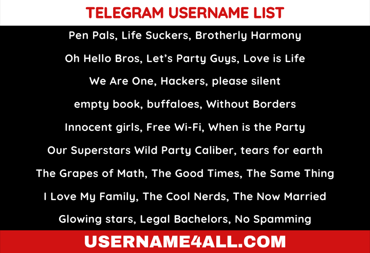 Girl usernames